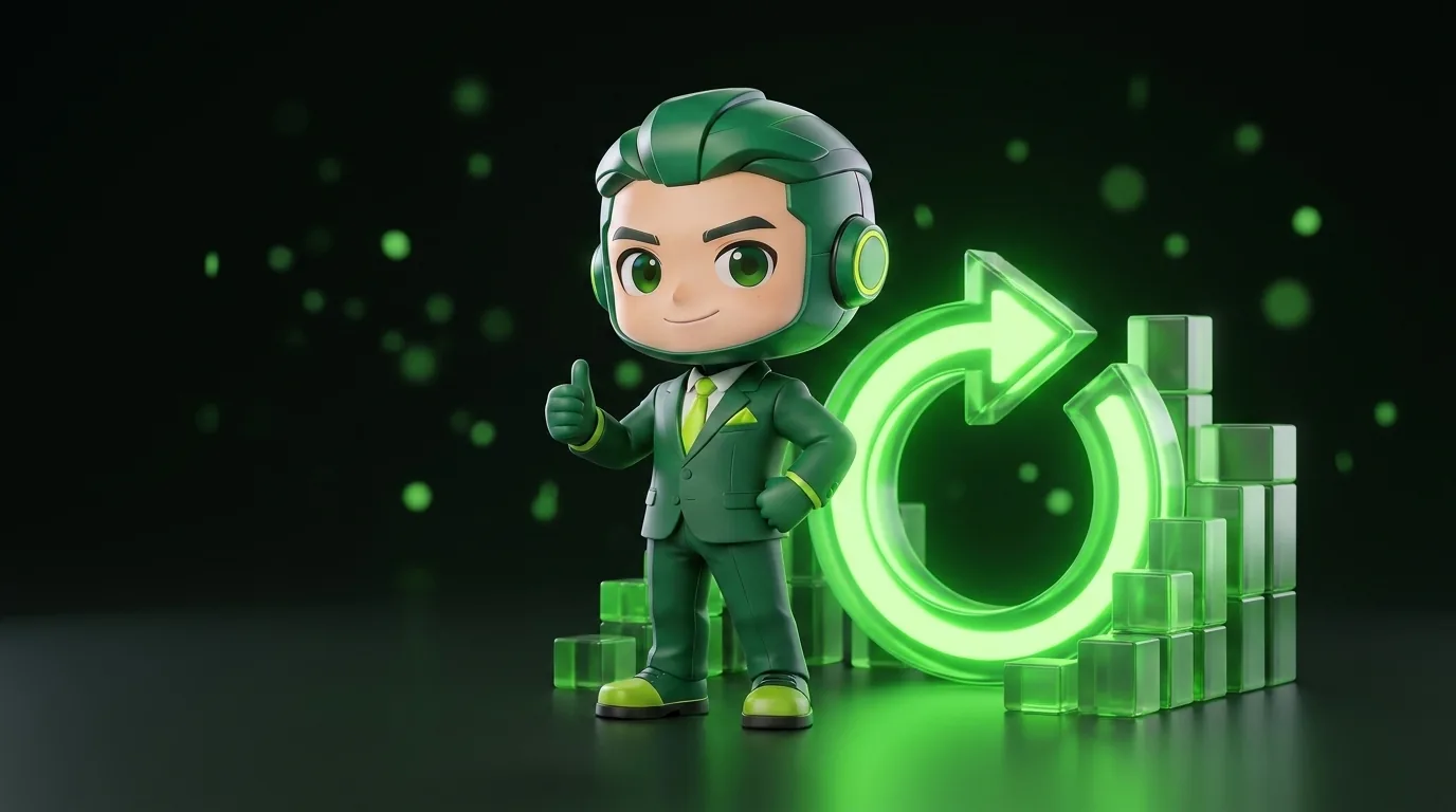 Fewpips mascot beside a reset arrow and add-on blocks